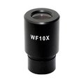 Amscope WF10X Microscope Eyepiece with Reticle (23mm) EP10X23R